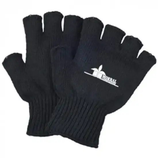 Fingerless Knit Work Gloves