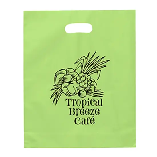 Frosted Die Cut Bag
