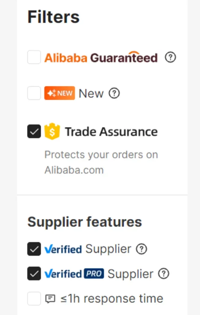 Check Supplier Badges
