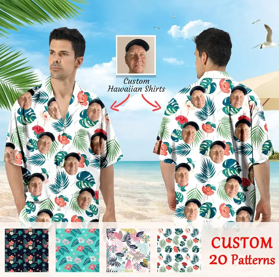 Custom Picture Hawaiian Shirts