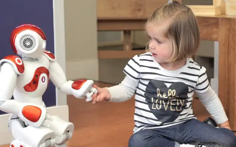 Robot di apprendimento delle lingue AI
