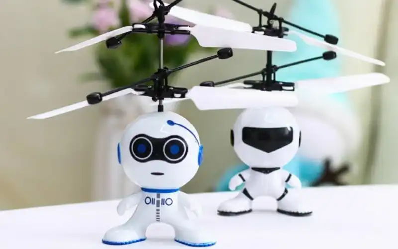 Drone volante alimentato dall'intelligenza artificiale