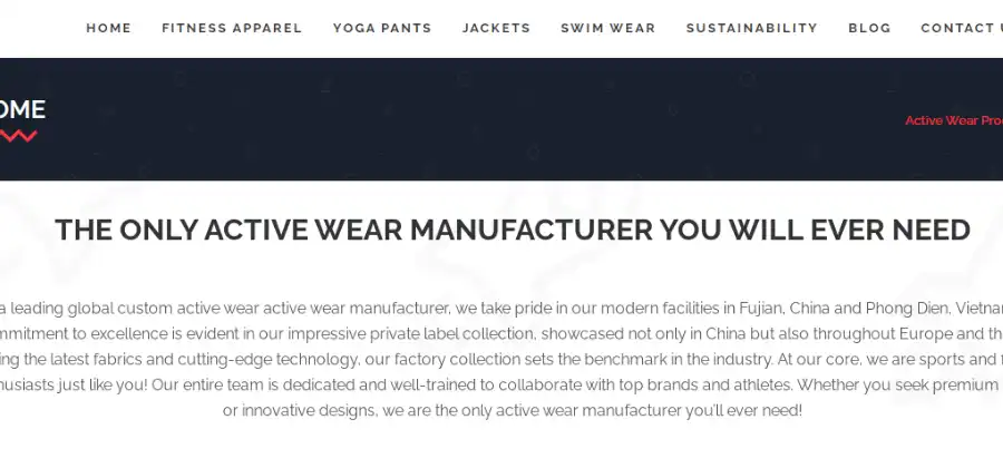 Active Wear Productions Co., Ltd.