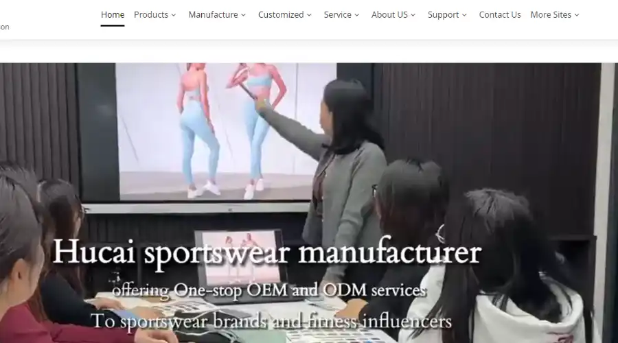 Vêtements de sport Hucai