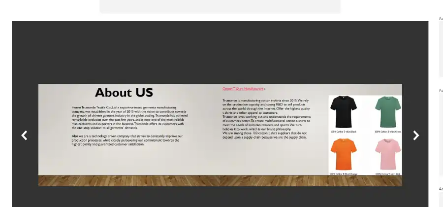 Hunan Trumonde Textile Co., Ltd.