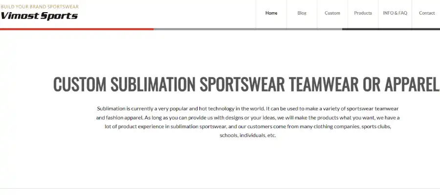 Vimost Sports Co., Ltd.
