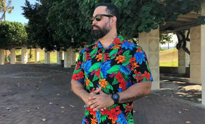All-Over Print Hawaiian Shirts