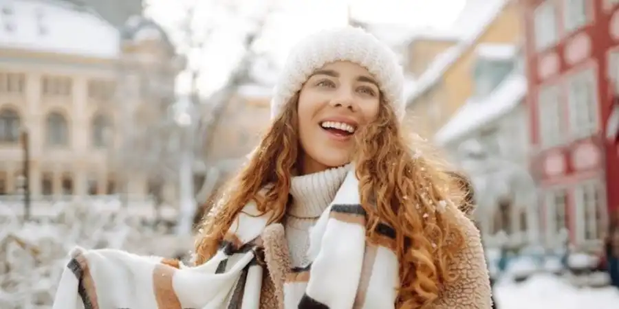 Designers love using plush materials in winter clothing where warmth matters most