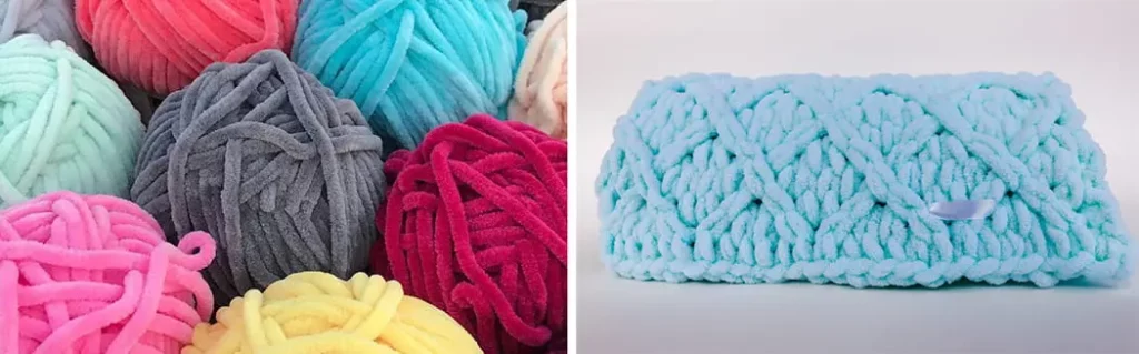 How plush fabric is made