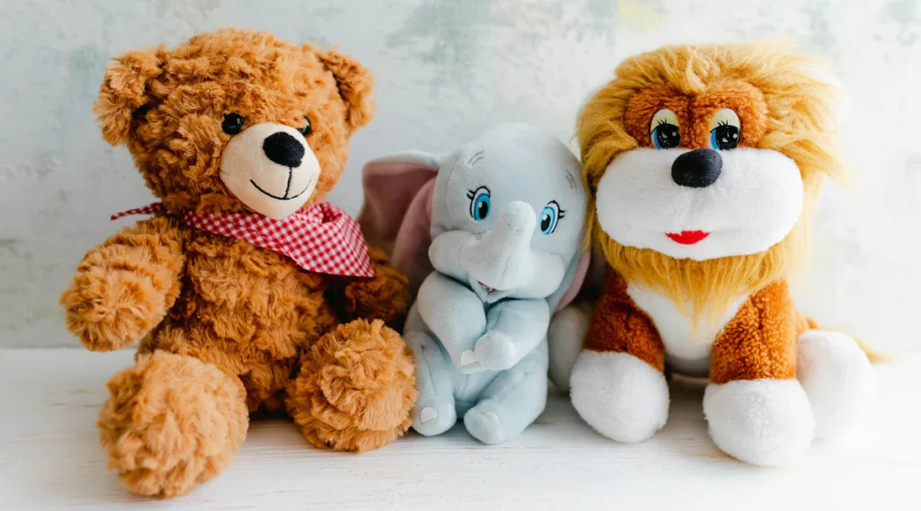 Toys represent the most popular use of plush fabric