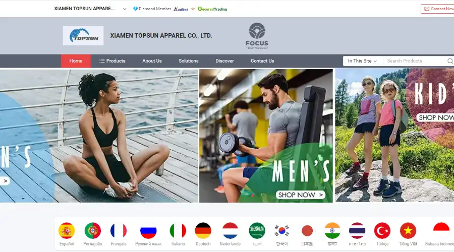 Xiamen Topshow Garment Co., Ltd.