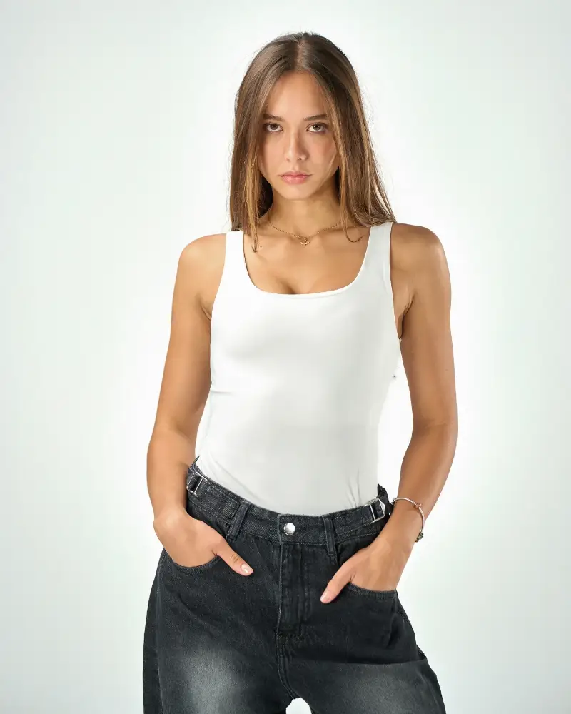 Thick-Strap Tank Top