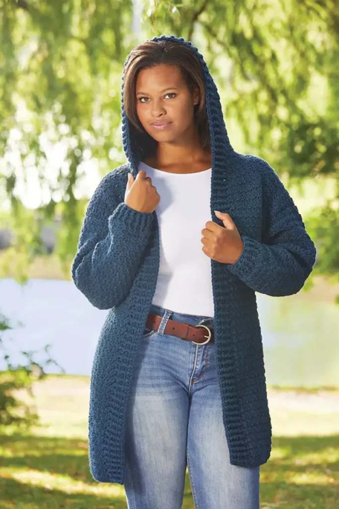 Hooded Cardigan