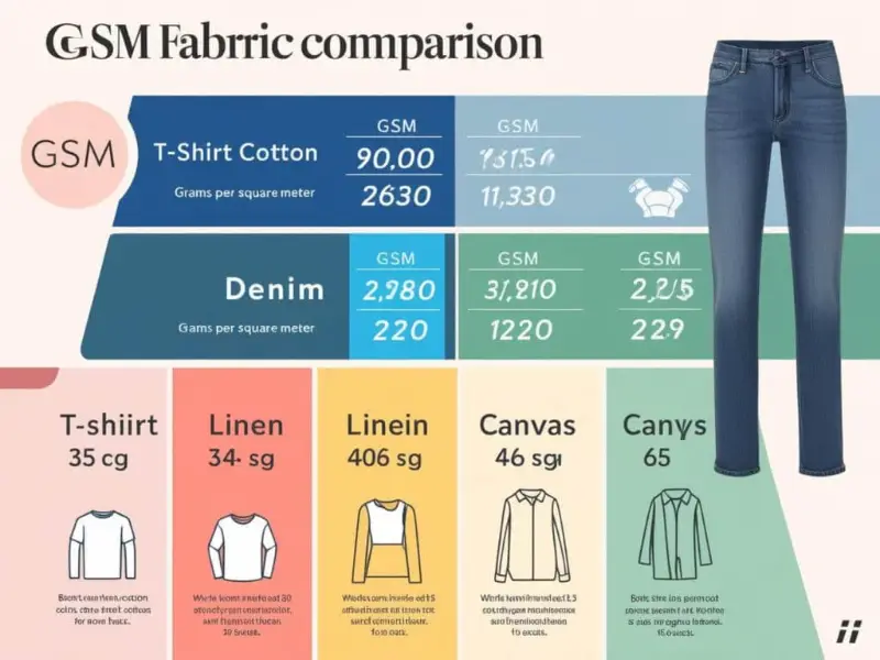 Why Fabric GSM Differences Make or Break Your Margins