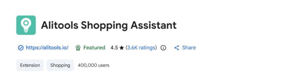 Alitools Shopping Assistant