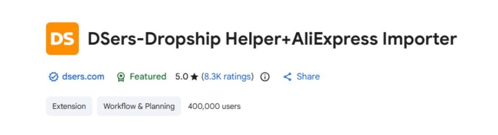 DSers - Dropship Helper + AliExpress Importer