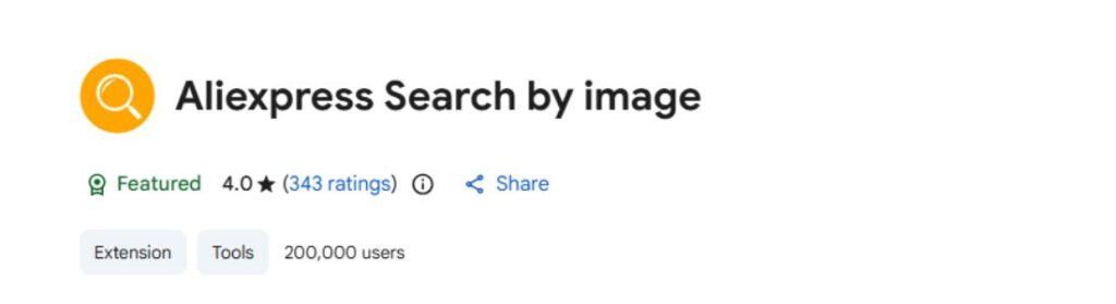 Aliexpress Search by image
